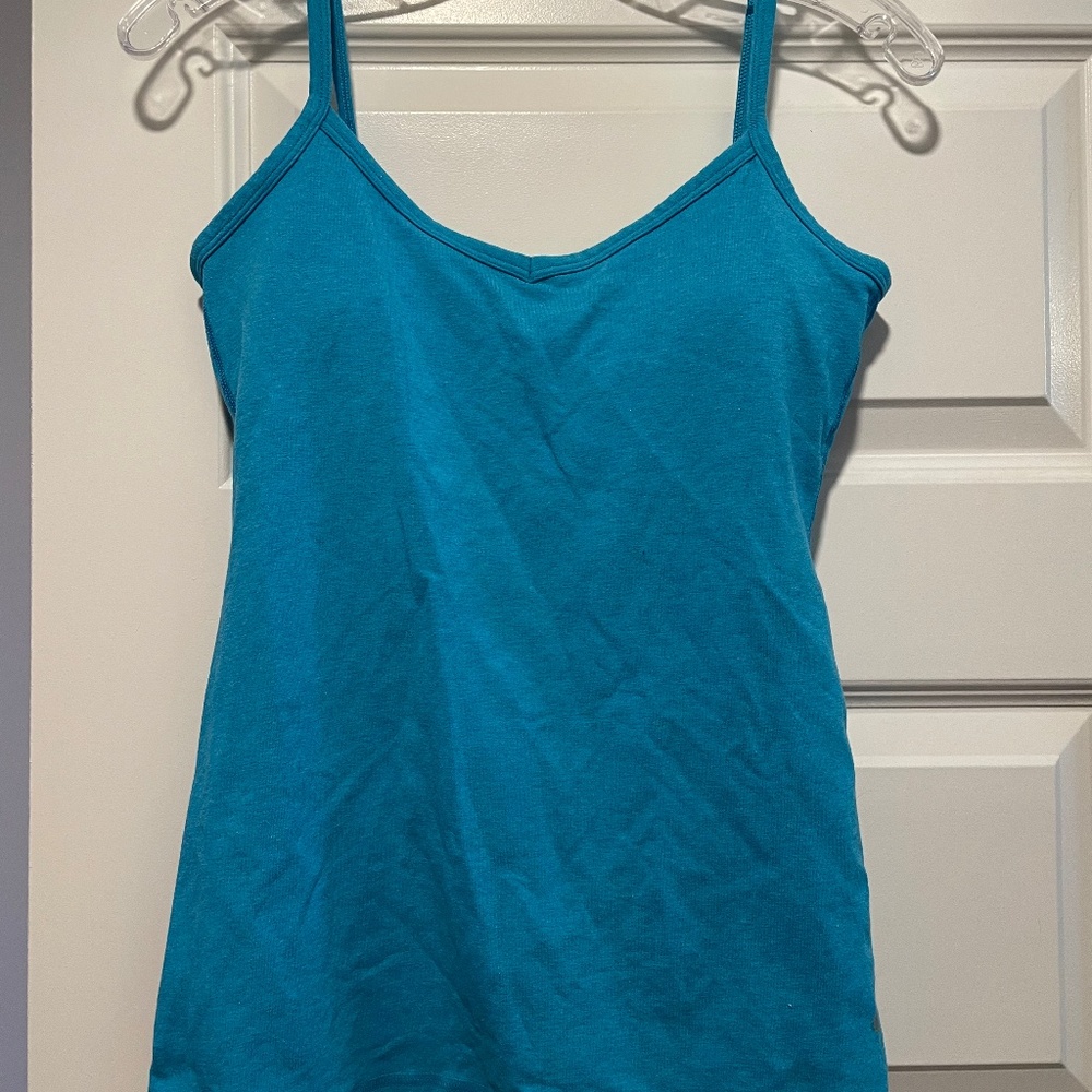 Blue tank top